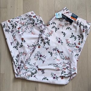 Alfani 20W Floral Vibrance Wide Leg Stretchy Pants